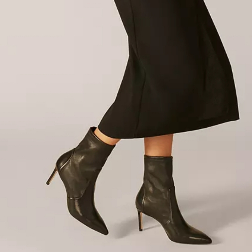 STUART WEITZMAN STRETCH BOOTIE - Picture 2 of 7